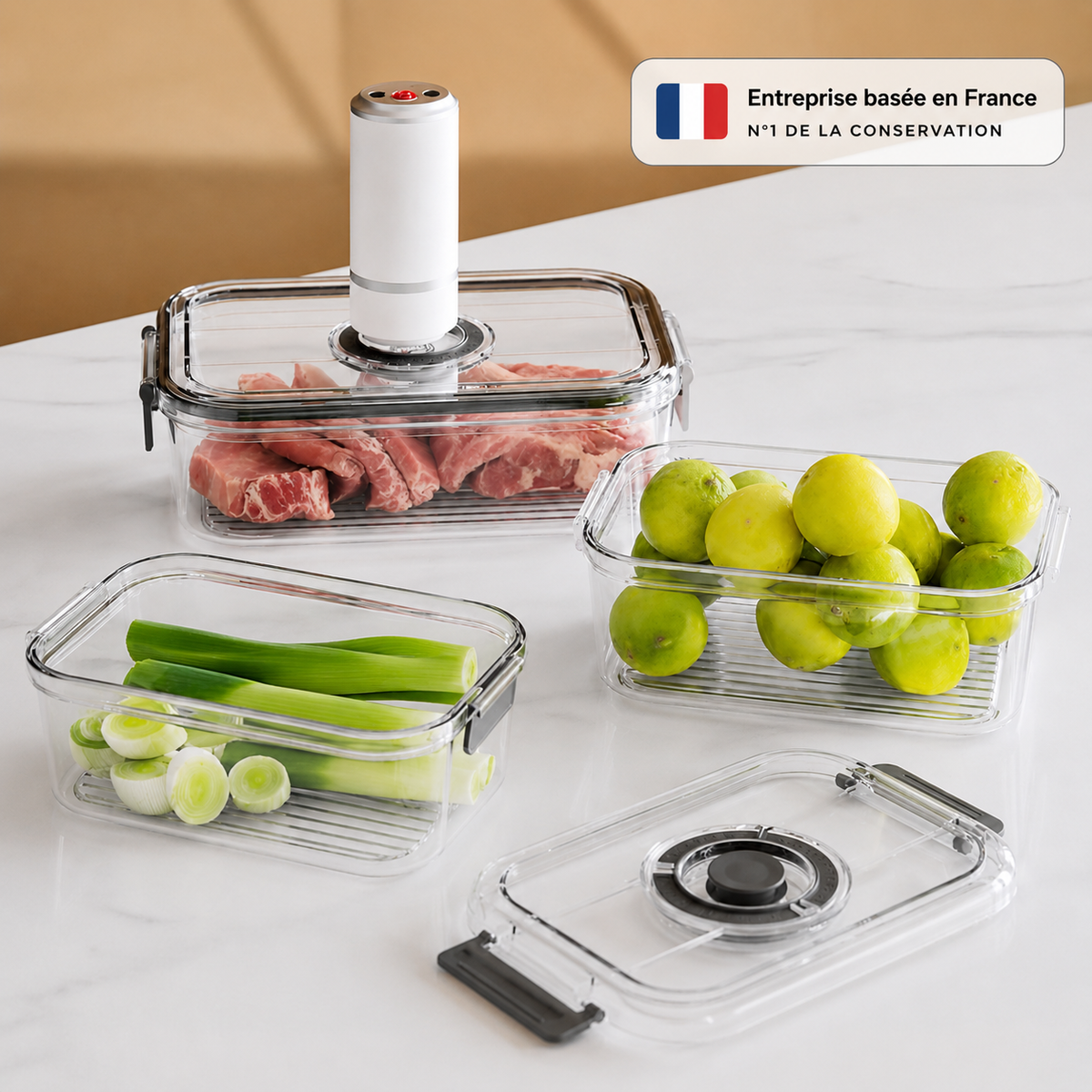 EcoRégal ! Boite fraicheur anti gaspillage