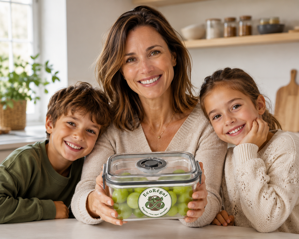 EcoRégal ! Boite fraicheur anti gaspillage