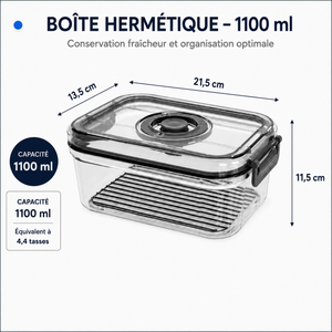 EcoRégal ! Boite fraicheur anti gaspillage
